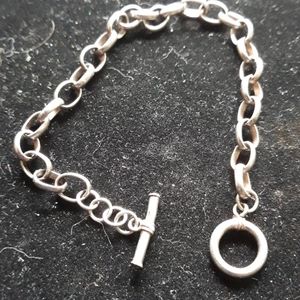 Ladies sterling silver bracelet